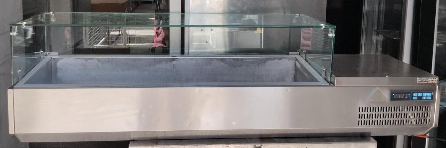 Βιτρίνα Σαλατών Επιτραπέζια Για 6x1/3Gn Μεταχειρισμένη